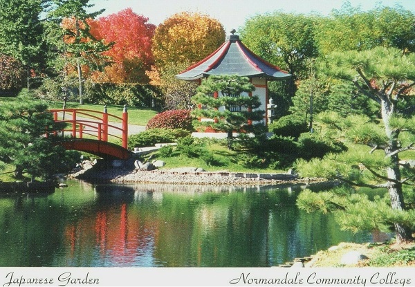 Normandale Japanese Garden Postcard